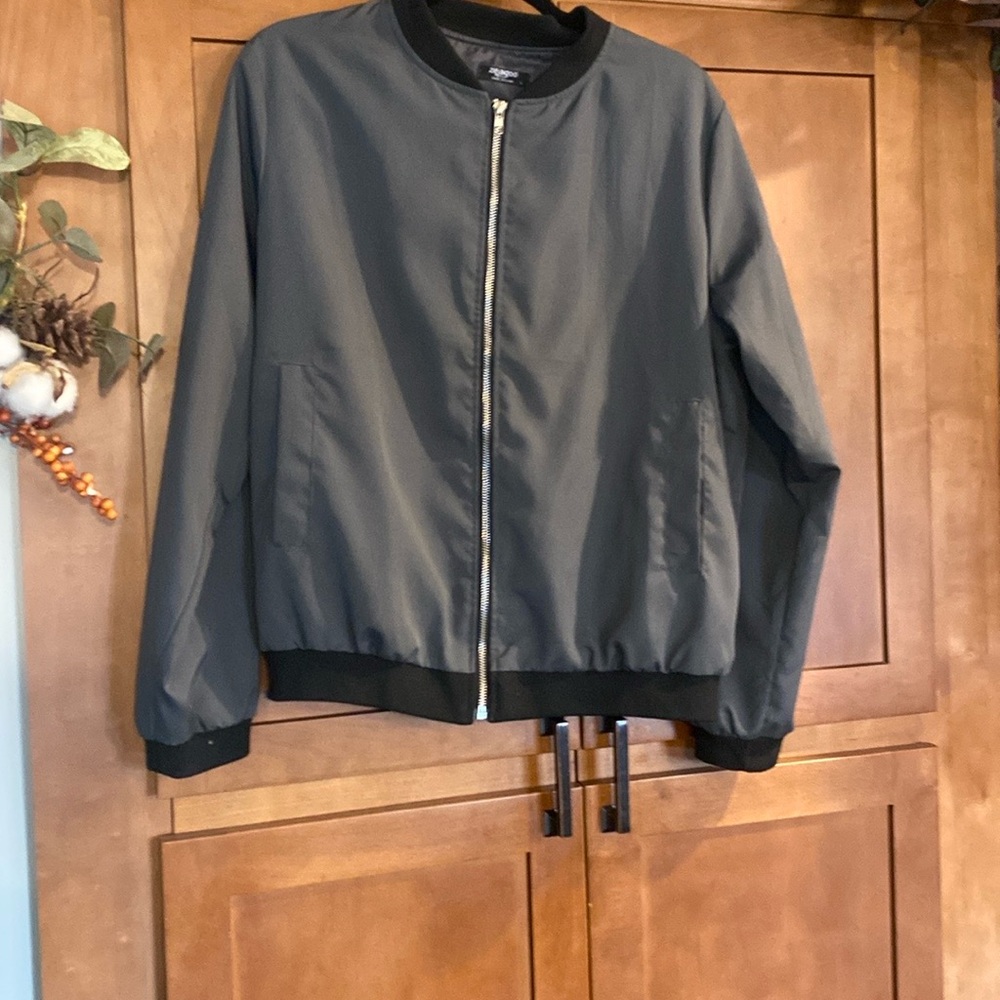 Zeagoo Charcoal Bomber Jacket